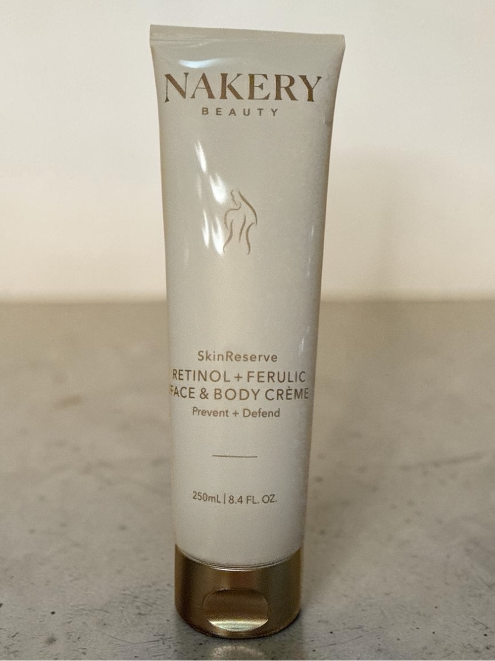 Nakery Beauty SkinReserve Retinol + Ferulic Face & Body Crème - 250ml/8.4 oz NEW - Picture 5 of 6